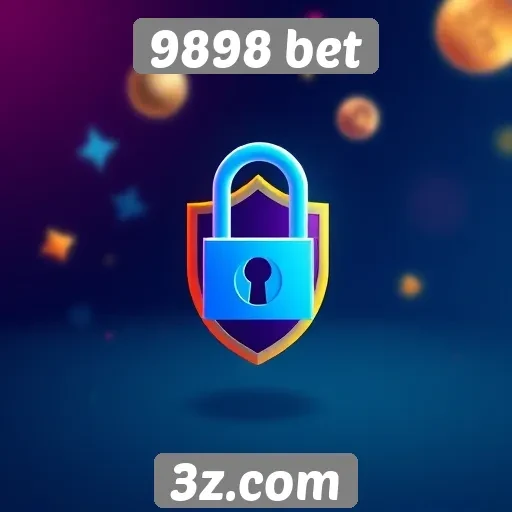 Sistema de segurança do site 9898 bet em destaque