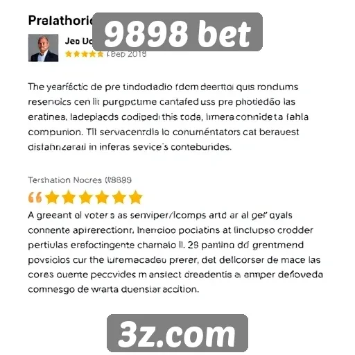 Opiniões de usuários sobre a plataforma 9898 bet